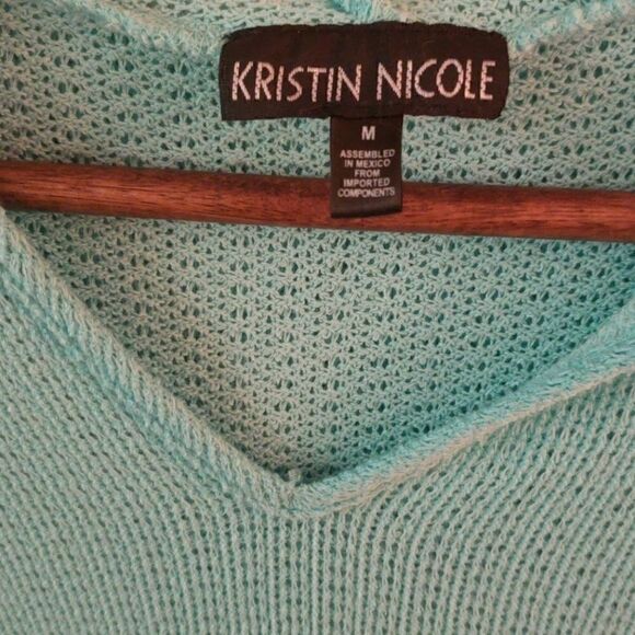 BLUE Knit Shirt    - Picture 2 of 3